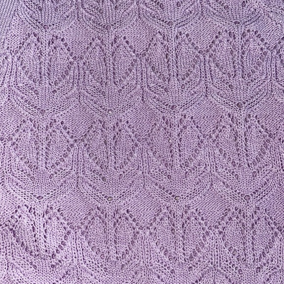 🍇🍷HP🍷🍇 𝗡𝗪𝗧 𝗭𝗮𝗿𝗮 • Pointelle Knit Jacket - Picture 9 of 11